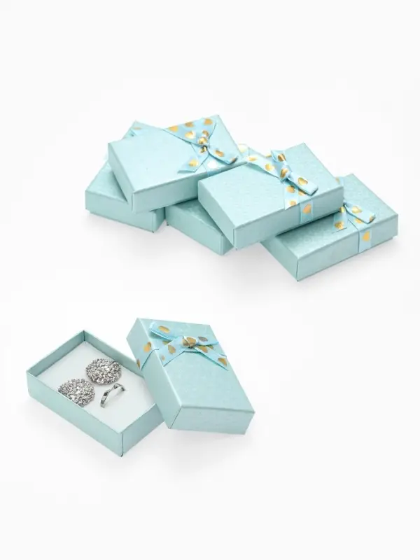 Набор подарочных коробочек 6 шт. под набор &laquo;Влюбленность&raquo;, 5&times;8, цвет голубой (4451040)