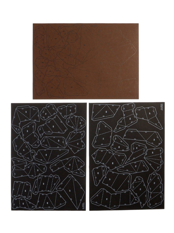 UNICON Полигональный коструктор UNICON Полигональный коструктор "Голова лошади", 118 деталей