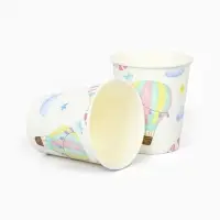 Стакан одноразовый бумажный &laquo;Воздушный шар&raquo;, 250 мл