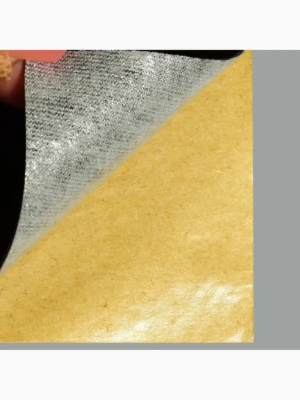 Заплатка клеевая из кожзаменителя, 10&times;20 см, тёмно-коричневая