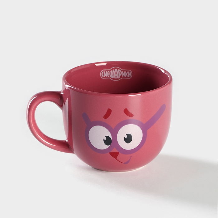 Кружка керамическая «Смешарики», 270 мл, цвет красный Кружка керамическая «Смешарики», 270 мл, цвет красный