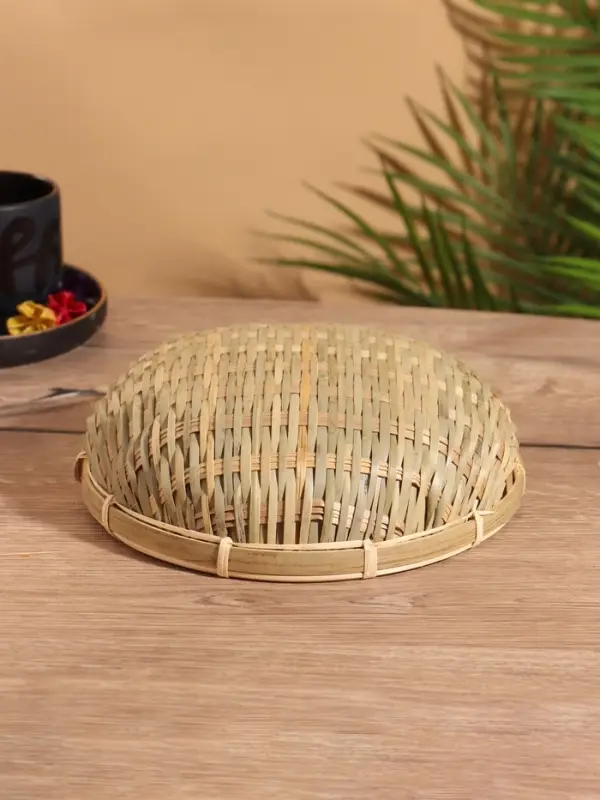 Чаша плетеная, 20 см, бамбук