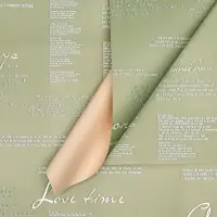 Пленка для цветов матовая «Новости Love»,зеленый чай/лимонный крем, 60×60 см