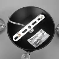 Светильник потолочный BayerLux &laquo;Марианна&raquo;, 3&times;Е27 40 Вт, чёрный, 69&times;69&times;32.5 см