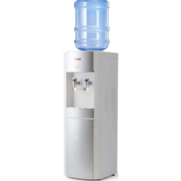 Кулер для воды AEL LD-AEL-28 white/silver напольный электронное охлаждение