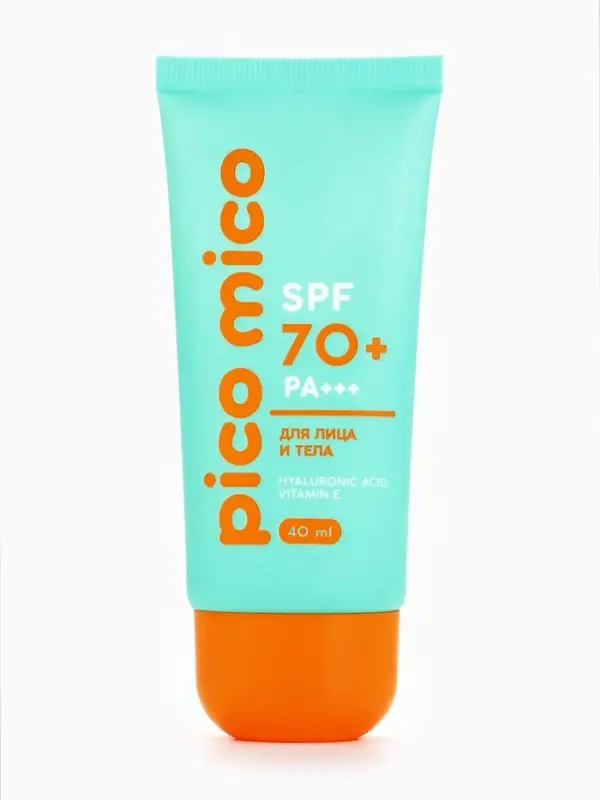 Крем солнцезащитный для лица и тела, SPF 70, 40 мл, PICO MICO