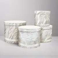 Набор шляпных коробок 4 в 1 You are beautiful, 14 &times; 13 см - 20 &times; 17,5 см