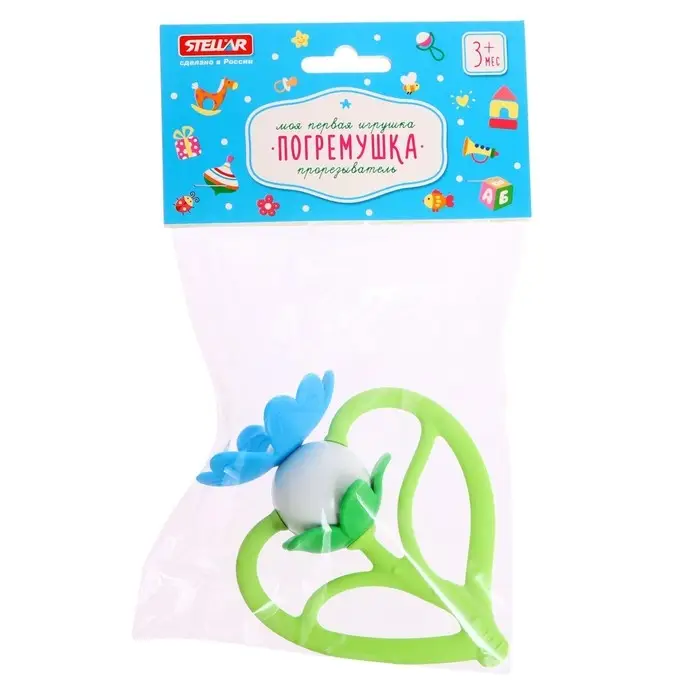 Погремушка-прорезыватель «Цветочки» Погремушка-прорезыватель «Цветочки»
