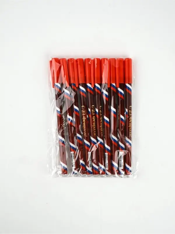 Ручка пластик пиши-стирай с колпачком Ручка пластик пиши-стирай с колпачком "С 23 февраля!", синяя паста, гелевая 0,5 мм