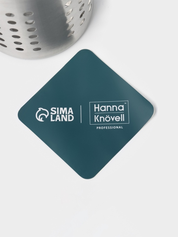 Подставка для столовых приборов Hanna Knövell, 10×12 см, нержавеющая сталь