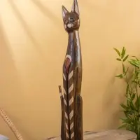 Сувенир дерево "Кошка" 100 см