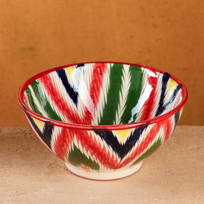 Коса Риштанская Керамика  Коса Риштанская Керамика "Атлас" 15 см, малая, разноцветная