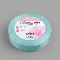 Лента капроновая, 20 мм, 20&plusmn;1 м, светло-голубая №148