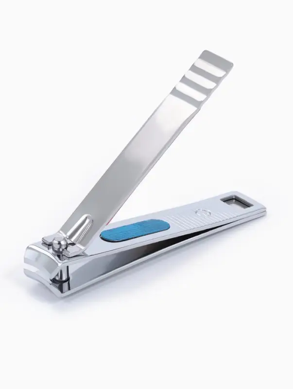 Кусачки книпсер педикюрные, с пилкой, 8 см, в коробке, МИКС