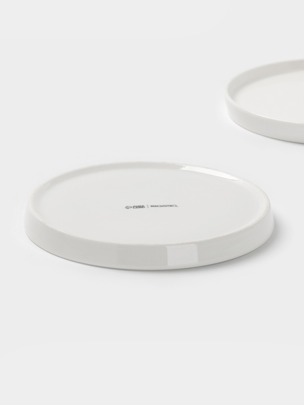 Набор тарелок 2 шт 16,5х1,5 см Magistro Набор тарелок 2 шт 16,5х1,5 см Magistro "White Snow"