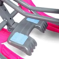 Снегокат &laquo;Тимка спорт 4-1&raquo; Единорог, со спинкой, голубой, розовый, ТС4-1 М/ЕР Nika Kids