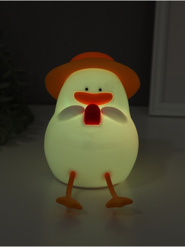Ночник антистресс Ночник антистресс "Утка в отпуске" 2Вт LED RGB USB 10х8,5х14,5см