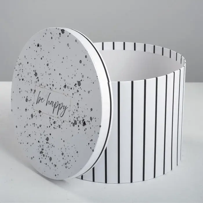 Набор коробок 4 в 1, упаковка подарочная, &laquo;Be happy&raquo;, 16&times;16&times;10 - 25&times;25&times;15 см