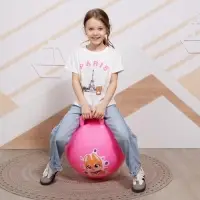 Мяч - прыгун с ручкой ONLYTOP &laquo;Корги&raquo;, d=45 см, розовый