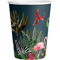 Стакан одноразовый бум односл. 350мл d-90мм Animals (MIX 2 дизайна) 50шт/уп