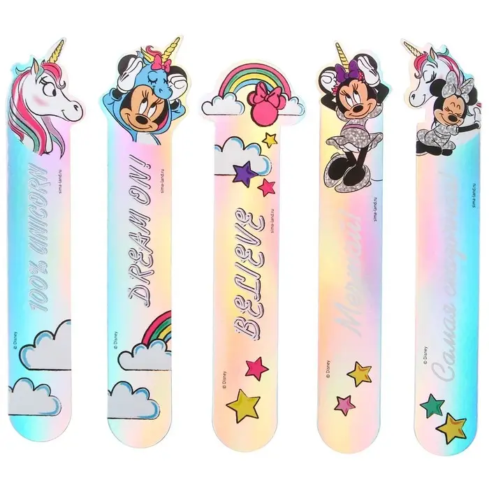 Закладки для книг, фигурные из картона, 5 шт. «Мечтай», Минни Маус Закладки для книг, фигурные из картона, 5 шт. «Мечтай», Минни Маус