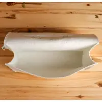 Портфель для бани и сауны, белый, войлок