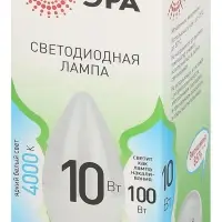 Лампа светодиодная LED 10 Вт 1000Лм 4000К свеча нейтральный E14 220-240В LED B35-10W-840-E14 Green Line
