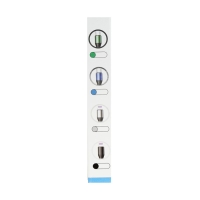 Кабель Type-C - Lightning, 3 А, 66 W, быстрая зарядка, тканевая оплётка, 1 метр, синий