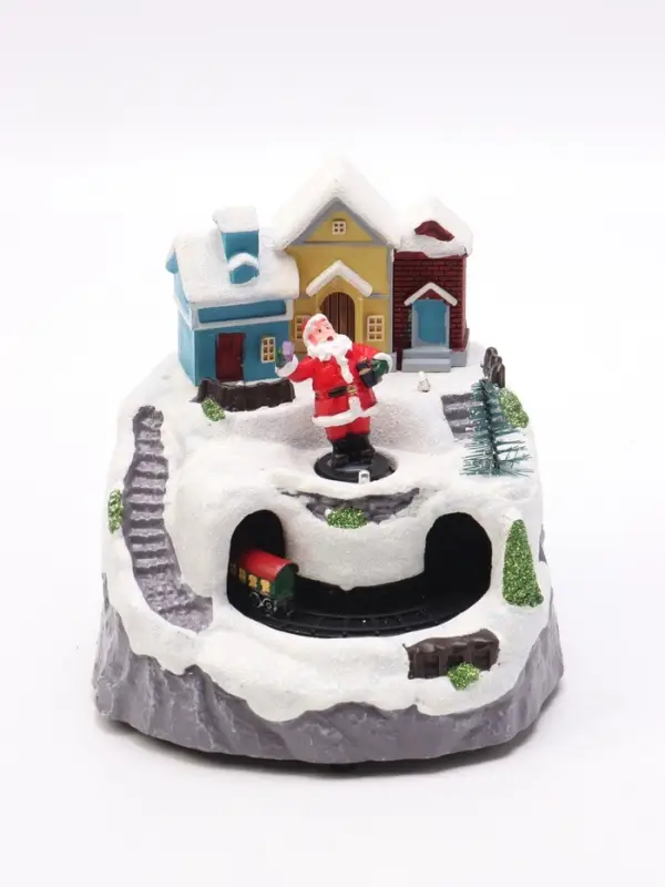 Фигура светодиодная &laquo;Дед Мороз&raquo; 13&times;12&times;15 см, муз, USB, AAx3 (не в комплекте), МУЛЬТИ