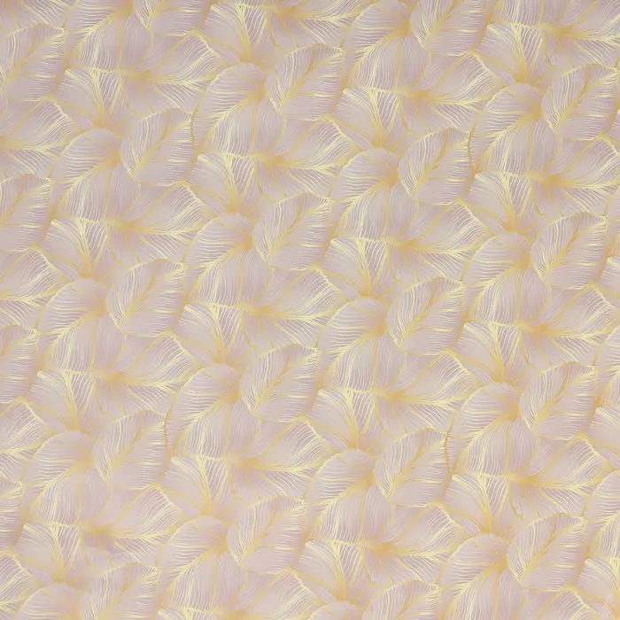 Бумага упаковочная глянцевая двухсторонняя «Золотые листья», 70 х 100 см