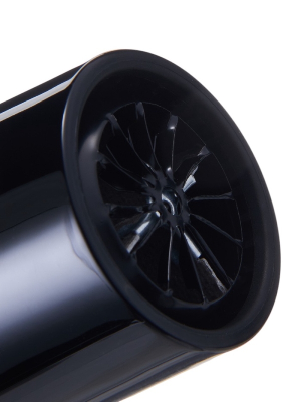 Фен для волос Hoco HP12, 6 режимов, 2 насадки, черный