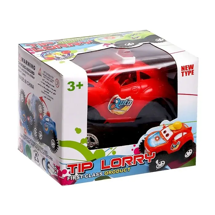 Машина-перевёртыш «Кабриолет», работает от батареек, световые эффекты, цвета МИКС