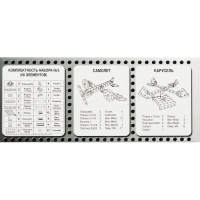 Конструктор металлический для уроков труда № 5 (68 эл) 00852