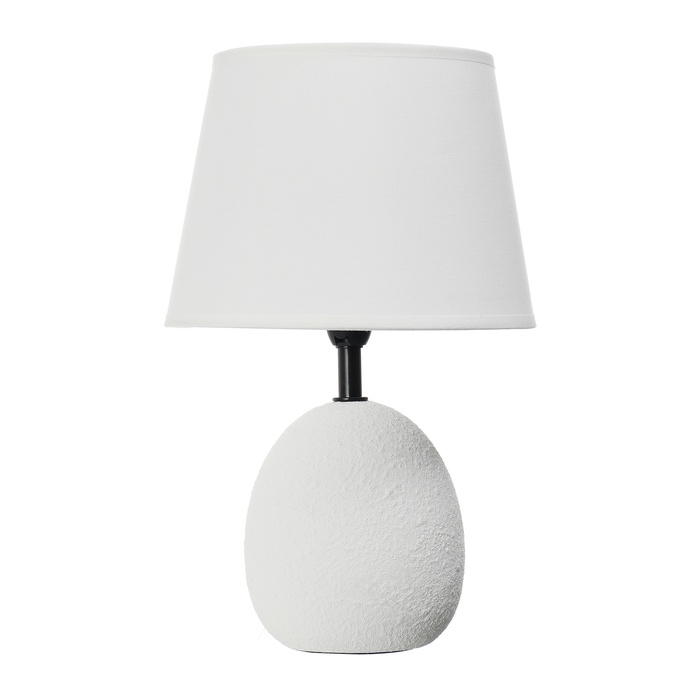 Лампа настольная Лампа настольная "Притча" 1х40Вт Е14 белый 20х20х32см