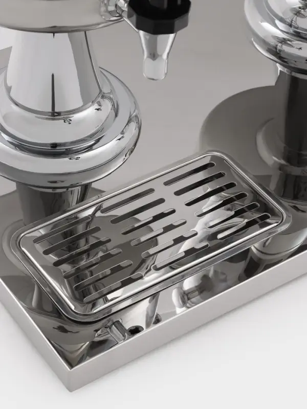 Диспенсер для напитков Hanna Kn&ouml;vel, 3 секции по 8 л, 865&times;350&times;600 мм, нержавеющая сталь, серебристый