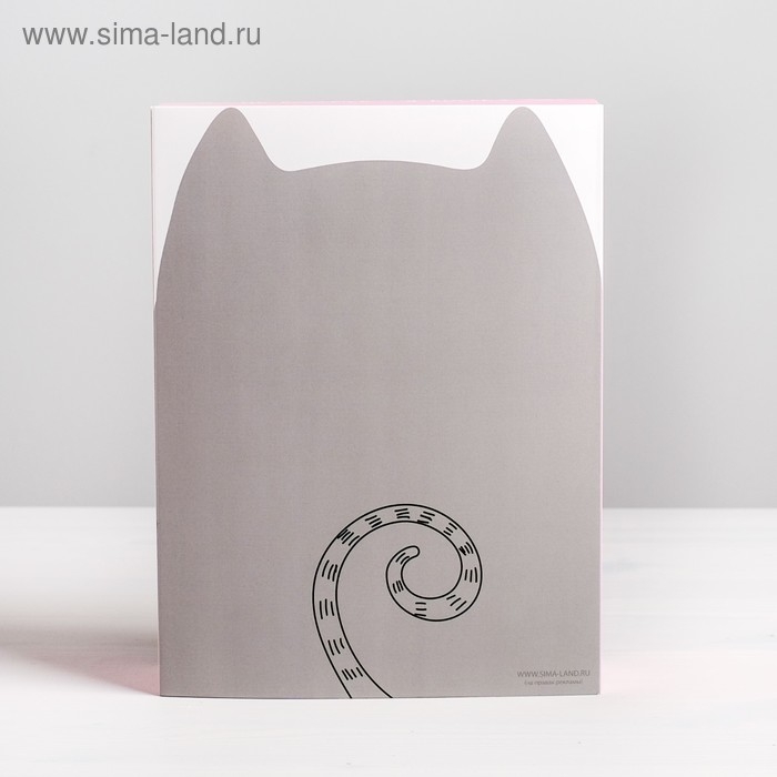 Коробка кондитерская, упаковка, «Котик», 20 х 15 х 5 см Коробка кондитерская, упаковка, «Котик», 20 х 15 х 5 см