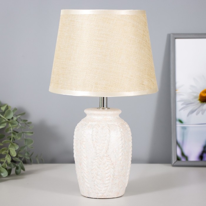 Настольная лампа Настольная лампа "Бриджит" Е14 40Вт МИКС h.27 см RISALUX