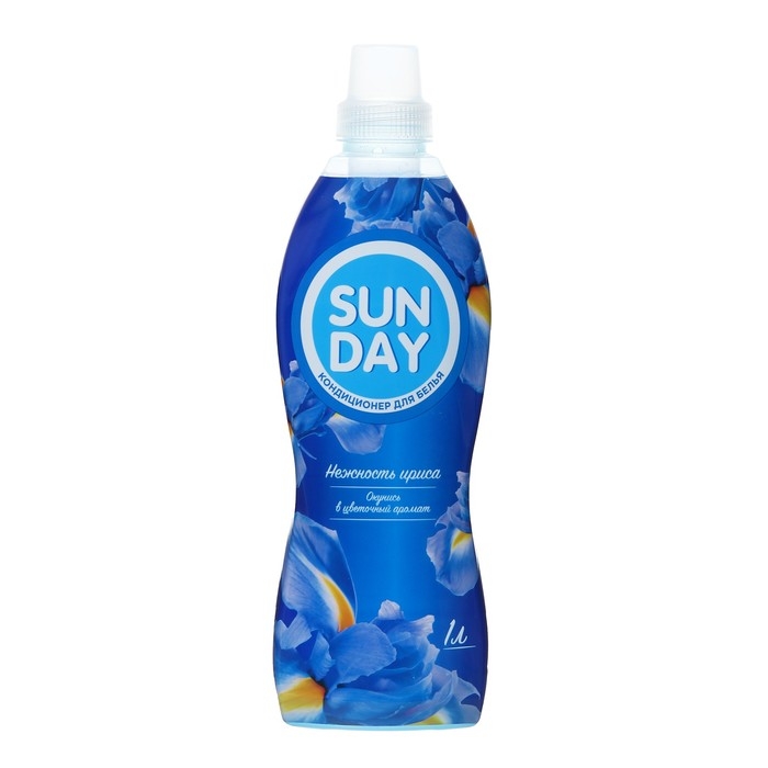 Кондиционер для белья Sunday  Кондиционер для белья Sunday "Нежность ириса" , 1 л