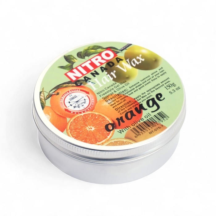 Гелевый воск для волос, 150 гр, апельсин Гелевый воск для волос, 150 гр, апельсин