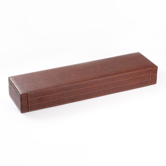 Набор с шампурами подарочный  Набор с шампурами подарочный "Пикник" в коробке из эко-кожи №3