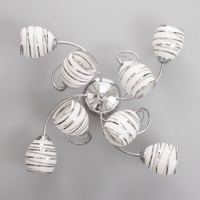 Люстра Люстра "Венда" 8х40Вт Е27 Хром МОДЕЛЬ: 2800089