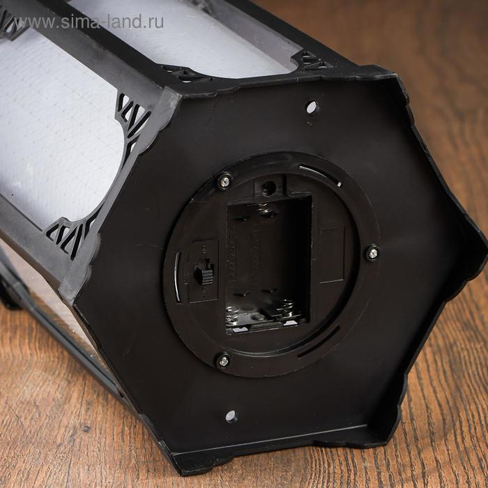 Ночник 48131 LED батарейки 3хААА черный 16х16х35 см RISALUX Ночник 48131 LED батарейки 3хААА черный 16х16х35 см RISALUX