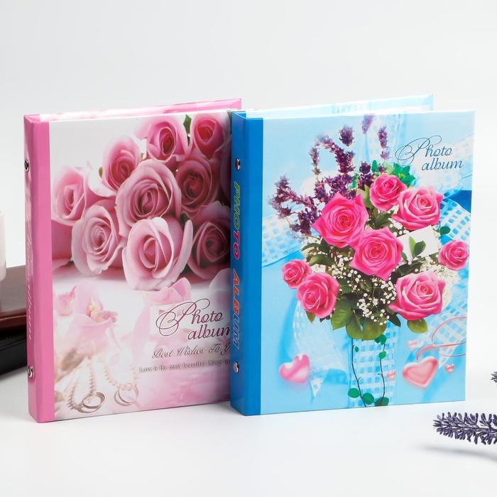 Фотоальбом 10*15 40 фото Фотоальбом 10*15 40 фото "Розы" МИКС