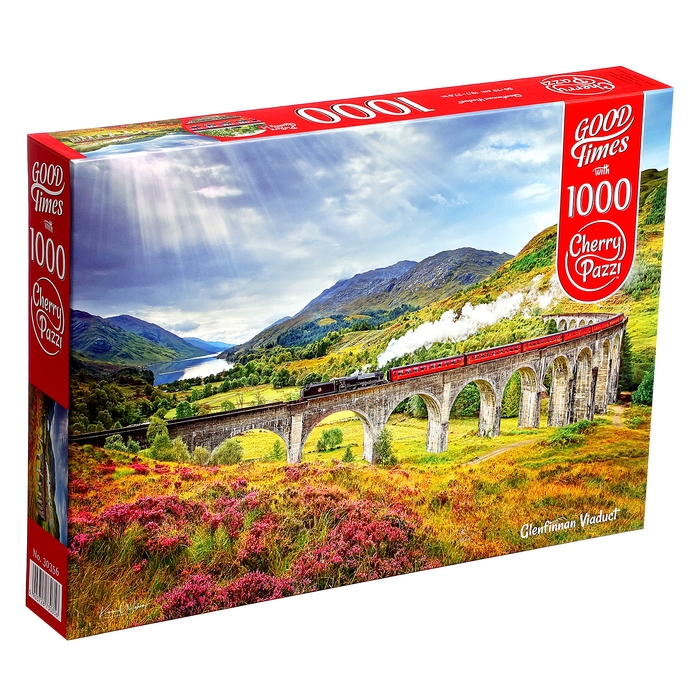 Пазл «Виадук Гленфиннан, Шотландия», 1000 элементов Пазл «Виадук Гленфиннан, Шотландия», 1000 элементов
