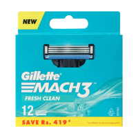 Сменные кассеты Gillette Mach 3, 12 шт