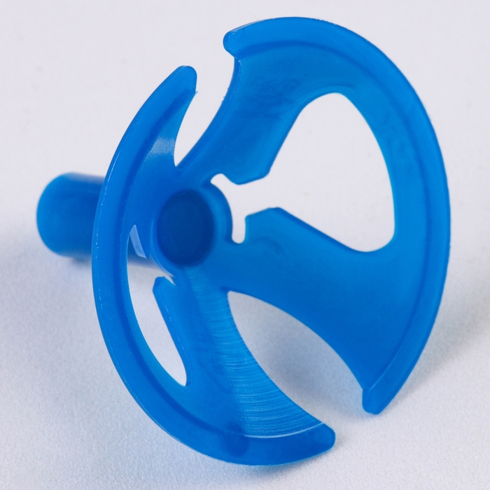 Держатель-зажим для шаров, d=5 мм, цвет синий, набор 100 шт. Держатель-зажим для шаров, d=5 мм, цвет синий, набор 100 шт.