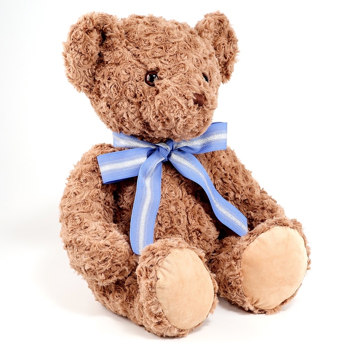 Мягкая игрушка «Медведь», кудрявый, 55 см, цвет коричневый
