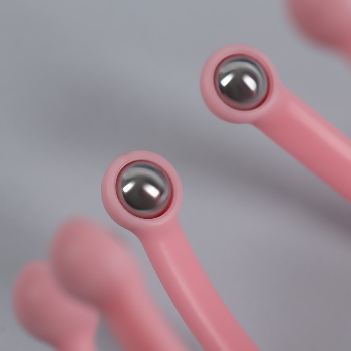 Массажёр «Мурашка» для головы, 15 × 10,5 см, 8 магнитов, цвет МИКС Массажёр «Мурашка» для головы, 15 × 10,5 см, 8 магнитов, цвет МИКС