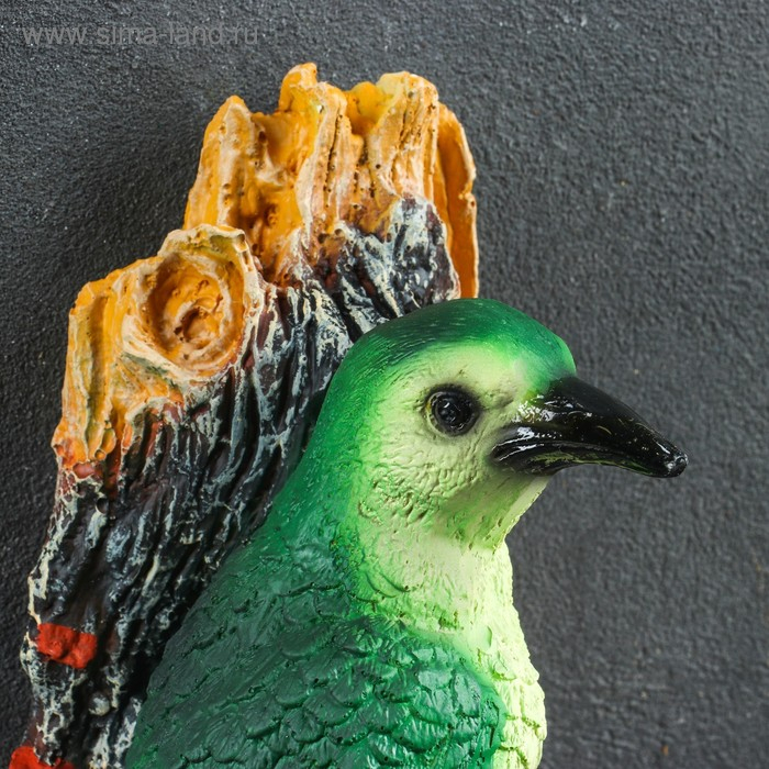 Подвесной декор  Подвесной декор "Птица на суку" 12*12*26 см