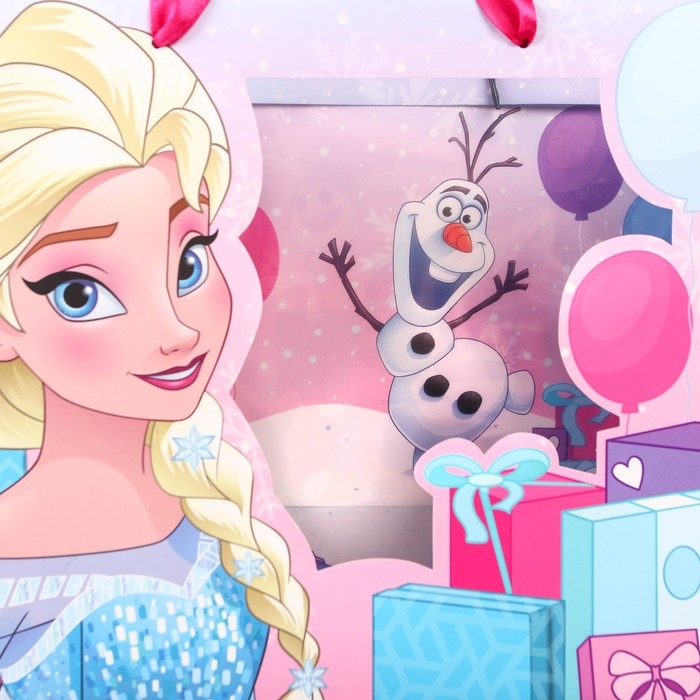 Пакет подарочный, 31х26х11 см, упаковка, Холодное сердце Пакет подарочный, 31х26х11 см, упаковка, Холодное сердце